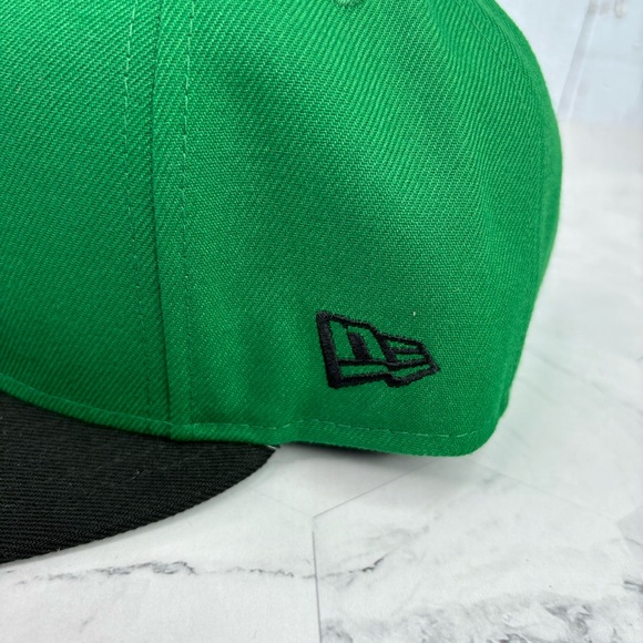 New Era 9Fifty Boston Celtics 2024 NBA Finals Side Patch Green Snapback Hat OSFM - Picture 3 of 8